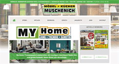 Desktop Screenshot of moebel-muschenich.de